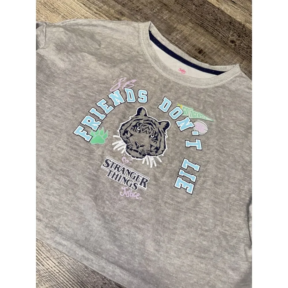 GIRLS JUSTICE STRANGER THINGS PJS